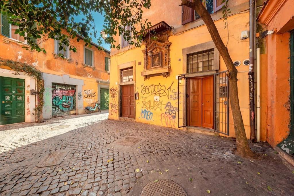 Old Trastevere Studio Rome Extérieur photo